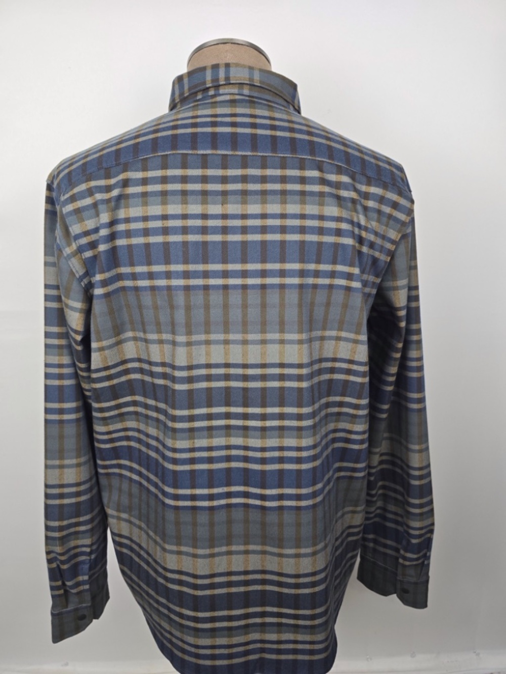 Roark Diablo Flannel Shirt Snap Shacket Mens XL Plaid - Picture 5 of 10